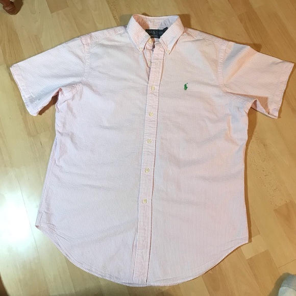 Ralph Lauren Other - 💥Ralph Lauren💥….Size Large… Seersucker Button Down Short Sleeves